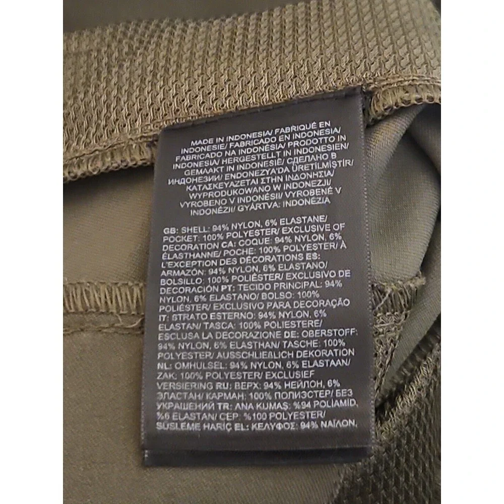 The North Face Project Pants 38 x 32 New‎ without Tags Taupe Green